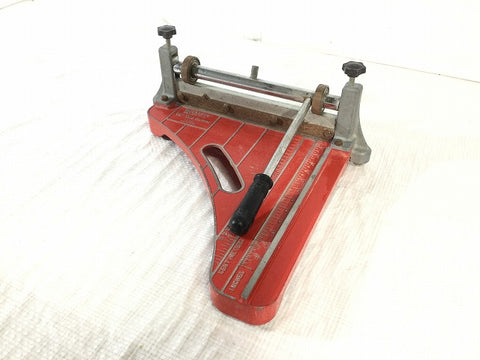 ☆中古品☆ ROBERTS ロバーツ Vinyl TILE CUTTER/タイルカッター NO.10-900 赤/レッド 切断 大工 ビニールタイル フローリング - 0