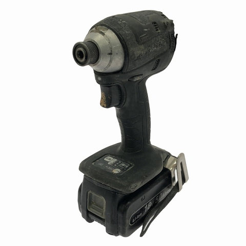 ☆中古品☆Panasonic パナソニック 14.4V/18V 充電インパクトドライバー EZ75A7 バッテリー(18V 5.0Ah)付き 電動工具 - 0
