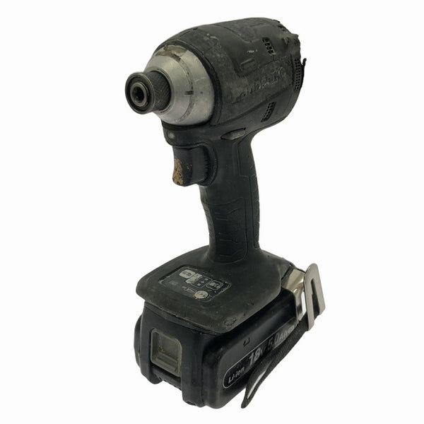 ☆中古品☆Panasonic パナソニック 14.4V/18V 充電インパクトドライバー EZ75A7 バッテリー(18V 5.0Ah)付き 電動工具 - 2