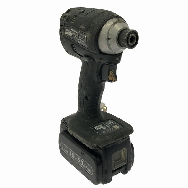 ☆中古品☆Panasonic パナソニック 14.4V/18V 充電インパクトドライバー EZ75A7 バッテリー(18V 5.0Ah)付き 電動工具 - 4