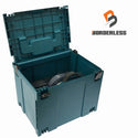 ☆中古品☆makita マキタ 18V 125ｍｍ 充電式防じんマルノコ KS511D バッテリ1個(18V5.0Ah) 充電器 ケース付 コードレス - 2