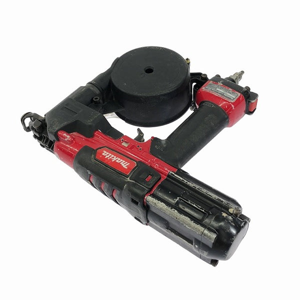 ☆中古品☆makita マキタ 41mm 高圧 エアビス打ち機 AR411HR 赤 エアビス打機 ねじ打機 ねじ打ち機 ターボドライバー - 5