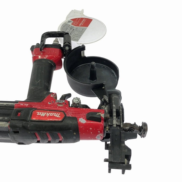 ☆中古品☆makita マキタ 41mm 高圧 エアビス打ち機 AR411HR 赤 エアビス打機 ねじ打機 ねじ打ち機 ターボドライバー - 7