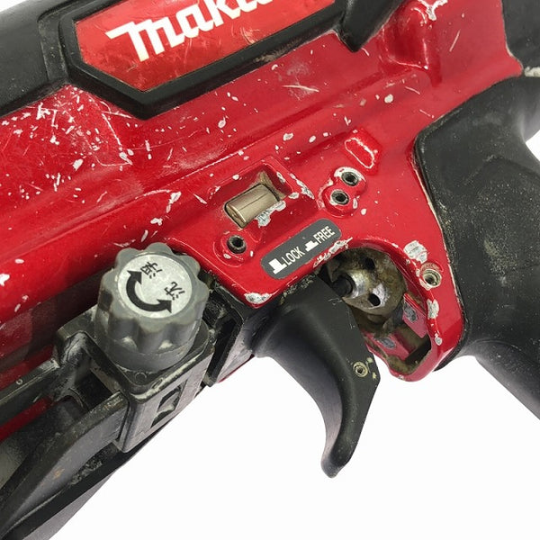 ☆中古品☆makita マキタ 41mm 高圧 エアビス打ち機 AR411HR 赤 エアビス打機 ねじ打機 ねじ打ち機 ターボドライバー - 8