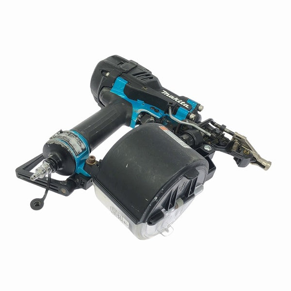 ☆中古品☆makita マキタ 65mm 高圧 エア釘打機 AN636H 青 エア釘打ち機 ロール釘打機 ロール釘打ち機 コイルネイラ - 4
