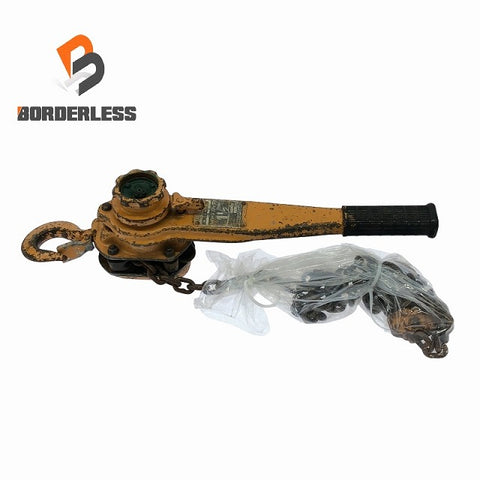☆中古品☆KITO キトー レバーブロック L4型 1.1/2Ton 1.5ton レバーホイスト ガッチャ 運送 荷締め