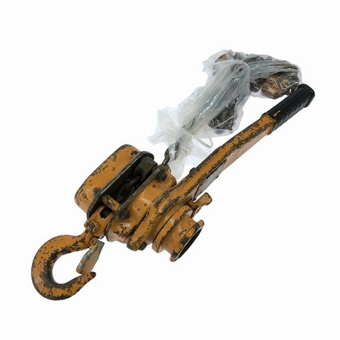☆中古品☆KITO キトー レバーブロック L4型 1.1/2Ton 1.5ton レバーホイスト ガッチャ 運送 荷締め - 0