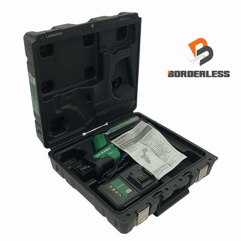 ☆未使用品☆HiKOKI ハイコーキ 10.8V コードレスセーバソー CR12DA(LS) バッテリ1個(4.0Ah) 充電器 ケース 充電式レシプロソー - 0
