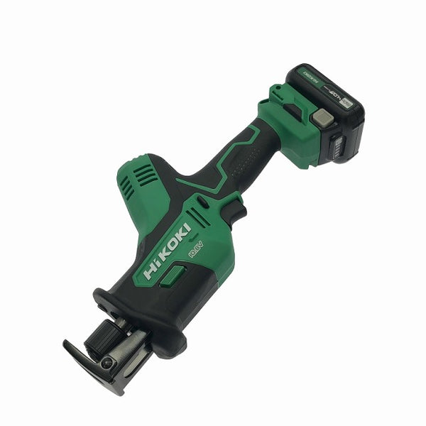 ☆未使用品☆HiKOKI ハイコーキ 10.8V コードレスセーバソー CR12DA(LS) バッテリ1個(4.0Ah) 充電器 ケース 充電式レシプロソー - 6