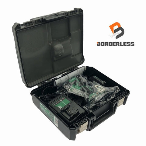 ☆未使用品☆HIKOKI ハイコーキ 10.8V コードレス静音インパクトドライバ WHP12DA(2LS) バッテリー2個+充電器+ケース - 0
