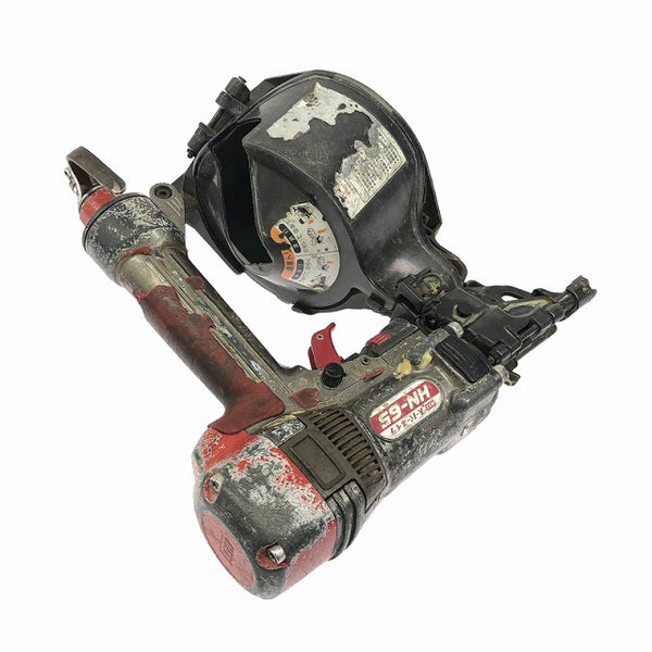 【送料無料☆彡訳あり動作品】MAX マックス 65mm 高圧 コイルネイラ HN-65 エア釘打機 エア釘打ち機 - 3