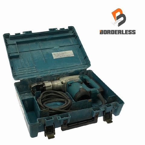 ☆中古品☆makita マキタ 100V 電動ハンマ HM0830 ケース付 六角軸 電動ハンマー ハツリ 斫り - 0
