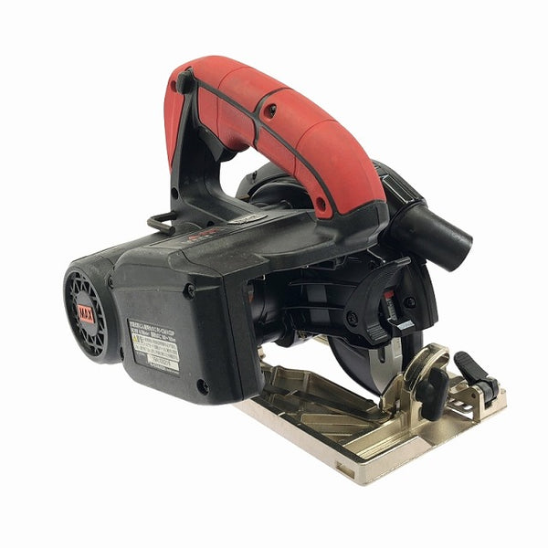 ☆中古品☆MAX マックス 18V 165mm 防じん兼用 充電式丸のこ PJ-CS61CDP バッテリ1個(5.0Ah) 充電器付 コードレス丸のこ マルノコ - 4