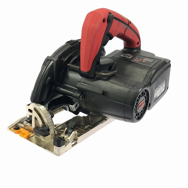 ☆中古品☆MAX マックス 18V 165mm 防じん兼用 充電式丸のこ PJ-CS61CDP バッテリ1個(5.0Ah) 充電器付 コードレス丸のこ マルノコ - 3