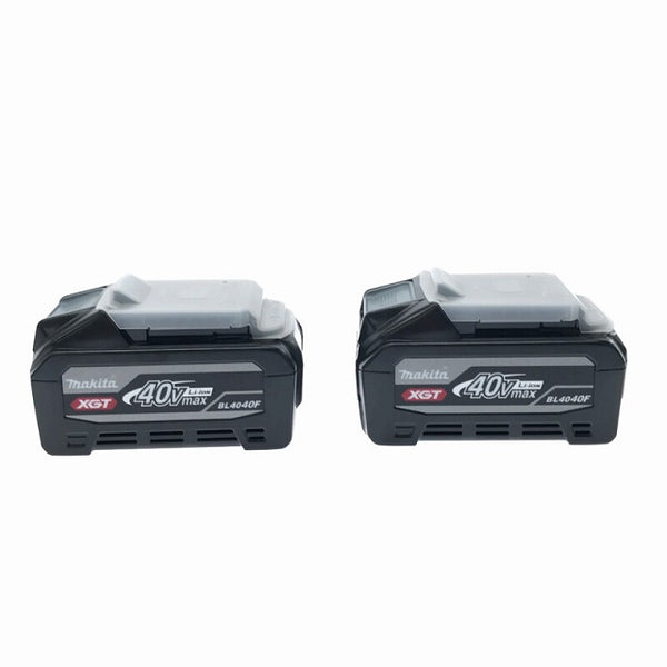 ☆未使用2個セット☆makita マキタ 40Vmax 4.0Ah 純正 リチウムイオンバッテリー BL4040F 高出力タイプ リチウムイオン電池 蓄電池 - 6