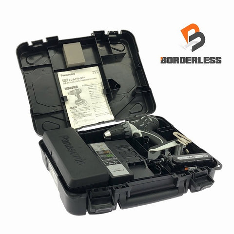 ☆美品☆Panasonic パナソニック 14.4V 充電ドリルドライバー EZ7440 バッテリ1個(3Ah) 充電器 ケース付 充電式ドライバドリル - 0