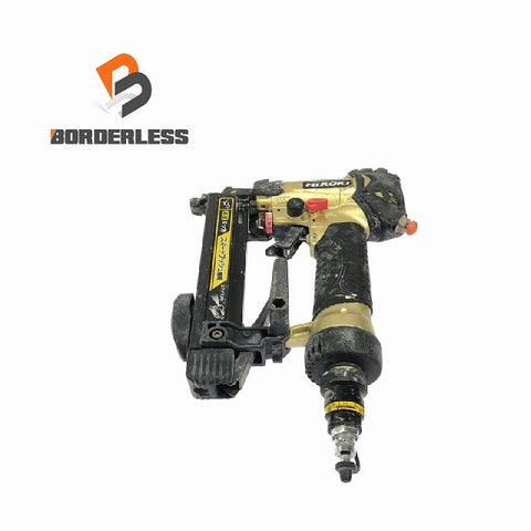 ☆中古品☆HiKOKI ハイコーキ 25mm 高圧タッカ N2504HMB エアダスタ付き エアーツール エア工具 HITACHI 日立工機