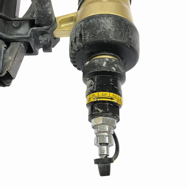 ☆中古品☆HiKOKI ハイコーキ 25mm 高圧タッカ N2504HMB エアダスタ付き エアーツール エア工具 HITACHI 日立工機 - 9