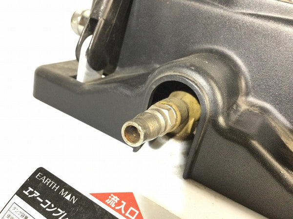 ☆中古品☆EARTHMAN アースマン 25L スペアタンク ATK-120 2個口 常圧エアタンク エアサブタンク 補助タンク エアツール 高儀 - 6