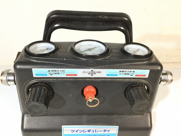 ☆中古品☆EARTHMAN アースマン 25L スペアタンク ATK-120 2個口 常圧エアタンク エアサブタンク 補助タンク エアツール 高儀 - 9