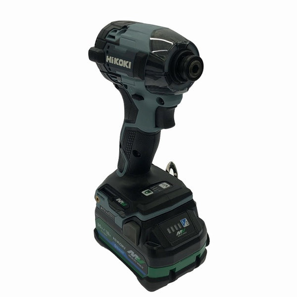 ☆未使用品☆HIKOKI ハイコーキ 36V コードレスインパクトドライバー WH36DD 2XHLSZ(IG) アイスグレー フルセット 特別限定色 - 5