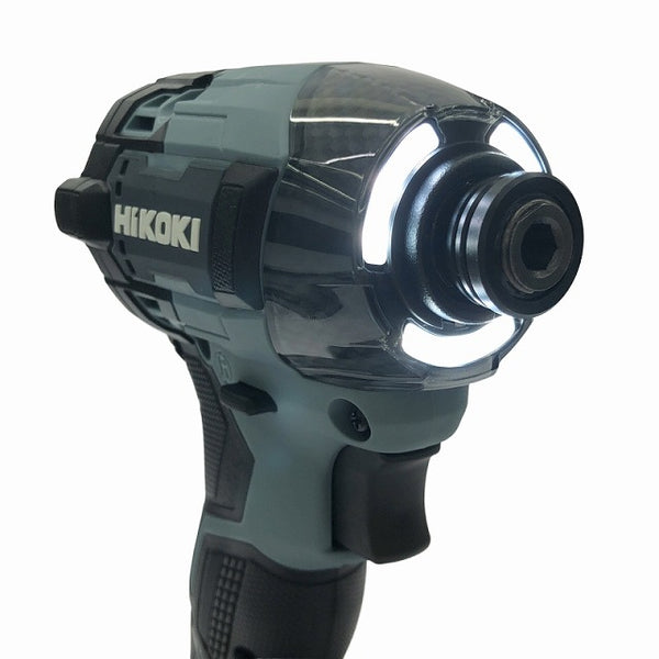 ☆未使用品☆HIKOKI ハイコーキ 36V コードレスインパクトドライバー WH36DD 2XHLSZ(IG) アイスグレー フルセット 特別限定色 - 9