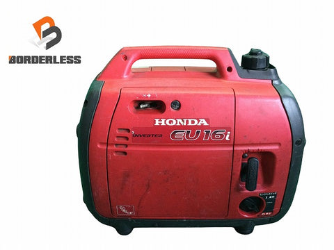 ☆中古品☆HONDA ホンダ 正弦波インバーター搭載発電機 EU16i 1.6kVA インバータ発電機 インバーター発電機 アウトドア 防災