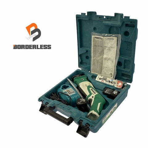 ☆中古品☆makita マキタ 10.8V 充電式レシプロソー JR101DWG バッテリー2個(10.8V 1.3Ah)充電器 ケース付 セーバーソー