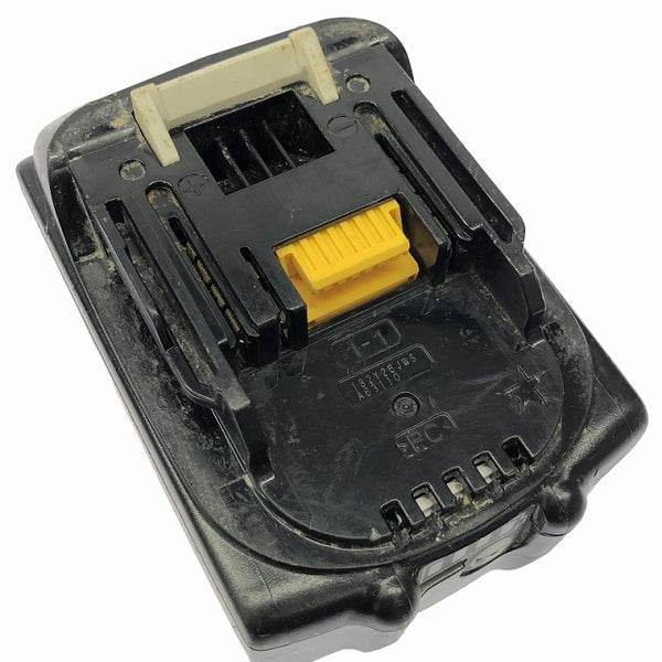 ☆中古品2点セット☆makita マキタ 18V 6.0Ah 純正リチウムイオンバッテリー BL1860B 急速充電対応 残量表示付 雪マーク - 8