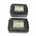 ☆中古品2点セット☆makita マキタ 18V 6.0Ah 純正リチウムイオンバッテリー BL1860B 急速充電対応 残量表示付 雪マーク - 9