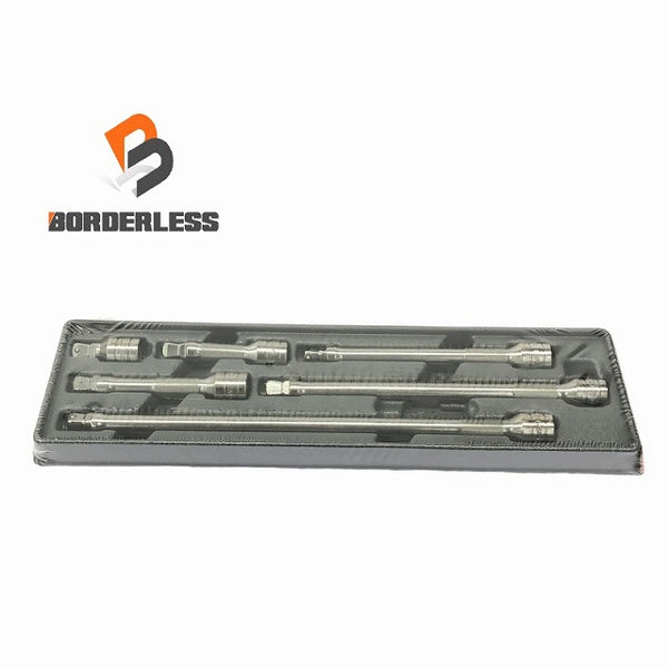 ☆未使用品☆ SNAP-ON スナップオン 3/8SQウォブルプラスエクステンションバーセット 206AFXWP エクステンション 6点セット - 1