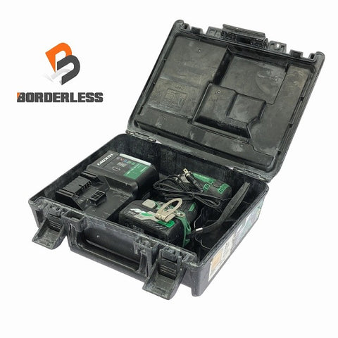 ☆中古品☆HiKOKI ハイコーキ 36V コードレスインパクトドライバー WH36DA バッテリ1個(36V2.5Ah) 充電器 ケース付 充電式