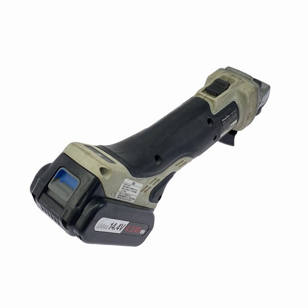 ☆中古品☆Panasonic パナソニック 14.4V/18V 充電式ディスクグラインダー100 EZ46A1 バッテリ2個(14.4V 4.2Ah) 切断砥石4枚付 - 4
