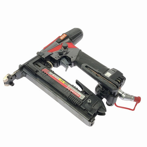 ☆比較的綺麗☆MAX マックス 38mm 高圧 ステープル用エアネイラ HA-38F4(D) 本体のみ エアタッカー エアーツール - 0