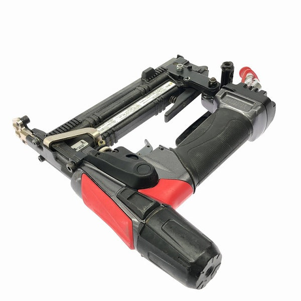 ☆比較的綺麗☆MAX マックス 38mm 高圧 ステープル用エアネイラ HA-38F4(D) 本体のみ エアタッカー エアーツール - 5