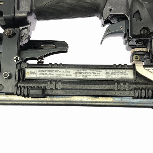 ☆比較的綺麗☆MAX マックス 38mm 高圧 ステープル用エアネイラ HA-38F4(D) 本体のみ エアタッカー エアーツール - 8