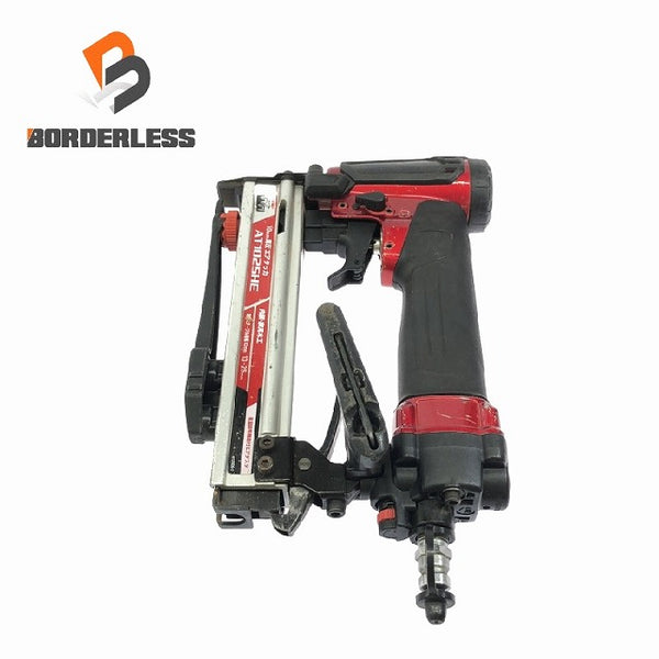 ☆中古品☆makita マキタ 高圧 エアタッカー AT1025HE 赤 ステープル肩幅 10mm 長さ25mm エアータッカー エア工具 - 1