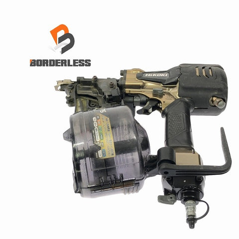 ☆中古品☆HiKOKI ハイコーキ 75mm 高圧 ロール釘打機 NV75HR2 本体のみ パワー切替付 木下地打ち C形鋼板 コンクリート