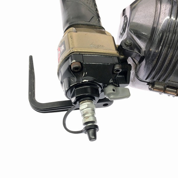 ☆中古品☆HiKOKI ハイコーキ 75mm 高圧 ロール釘打機 NV75HR2 本体のみ パワー切替付 木下地打ち C形鋼板 コンクリート - 10