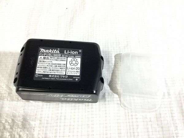 ☆未使用品☆makita マキタ 18V 6.0Ah 純正 リチウムイオンバッテリー BL1860B 残量表示付 リチウムイオン電池 雪マーク - 10