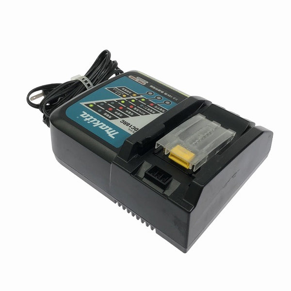 ☆中古品 3点セット☆makita マキタ 18V 6.0Ah 純正リチウムイオンバッテリー BL1860B×2台 急速充電器 DC18RC - 4