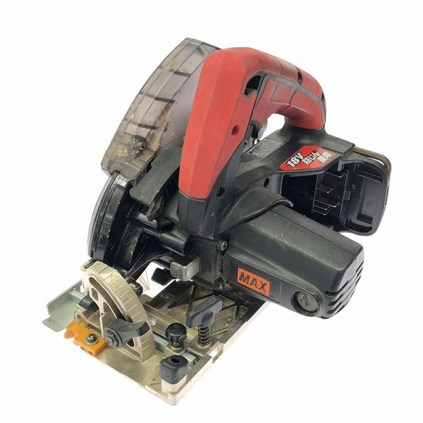 ☆比較的綺麗です☆MAX マックス 18V 防じん兼用丸のこ PJ-CS53CDP バッテリー(18V 5.0Ah) 充電器付き 電動工具 - 3