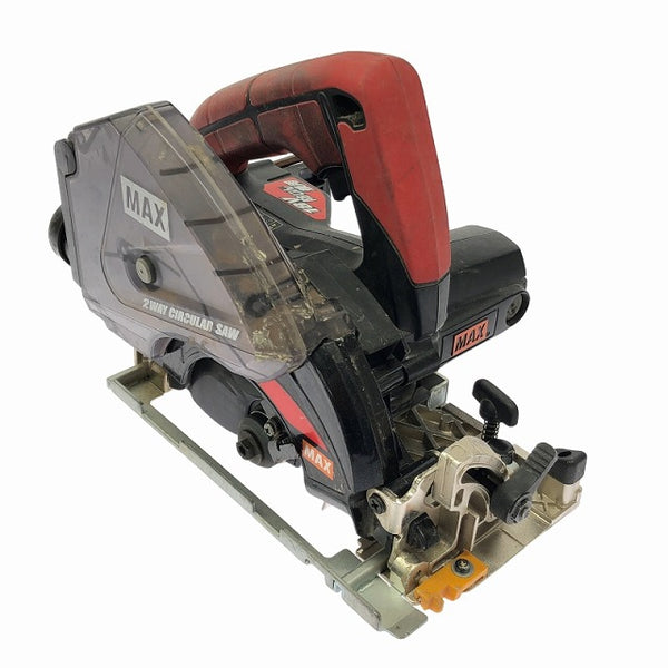 ☆比較的綺麗です☆MAX マックス 18V 防じん兼用丸のこ PJ-CS53CDP バッテリー(18V 5.0Ah) 充電器付き 電動工具 - 5