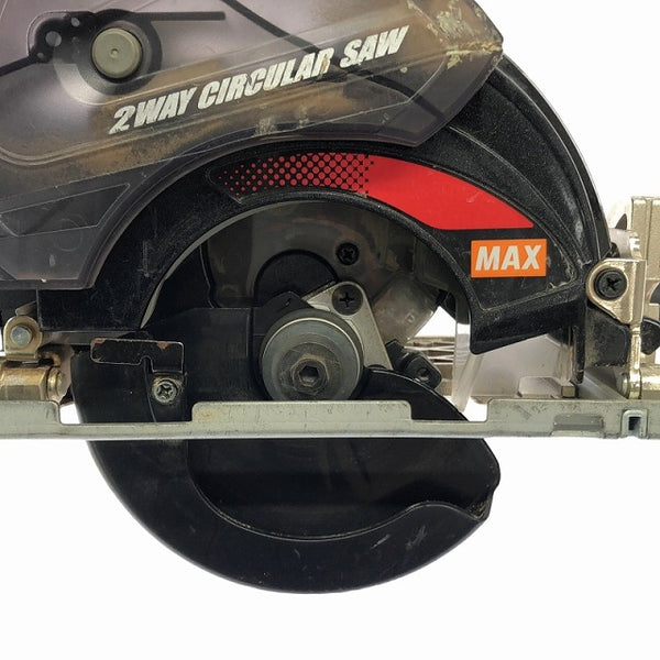 ☆比較的綺麗です☆MAX マックス 18V 防じん兼用丸のこ PJ-CS53CDP バッテリー(18V 5.0Ah) 充電器付き 電動工具 - 7