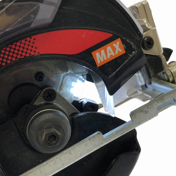 ☆比較的綺麗です☆MAX マックス 18V 防じん兼用丸のこ PJ-CS53CDP バッテリー(18V 5.0Ah) 充電器付き 電動工具 - 9