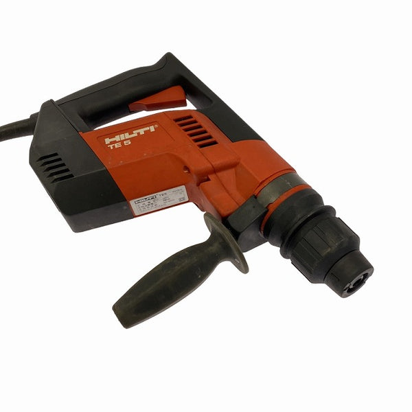 ☆比較的綺麗です☆HILTI ヒルティ 100V ロータリーハンマドリル TE5 集塵システム TE5-DRS ケース付き 穴あけ 穿孔 - 5