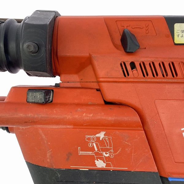 ☆中古品☆HILTI ヒルティ 24V 充電式ハンマードリル TE5A 集塵システム TE5-DRS バッテリー1個 充電器 ケース付 - 8