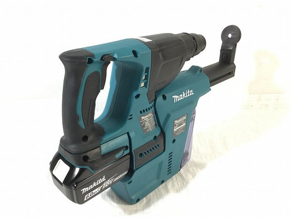 ☆未使用品☆makita マキタ 18V 充電式ハンマドリル HR244DRGXV 集じんシステム(DX01) バッテリー2個(18V 6.0Ah) 充電器付 ケース - 6