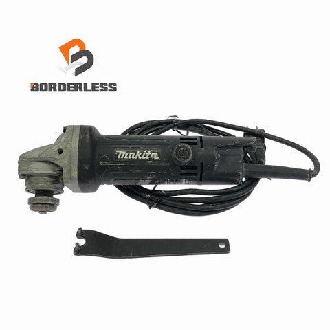 ☆中古品☆makita マキタ 100V 100mm ディスクグラインダー 9539B 黒 コード式 ディスクサンダー 研磨 研削 切削 切断
