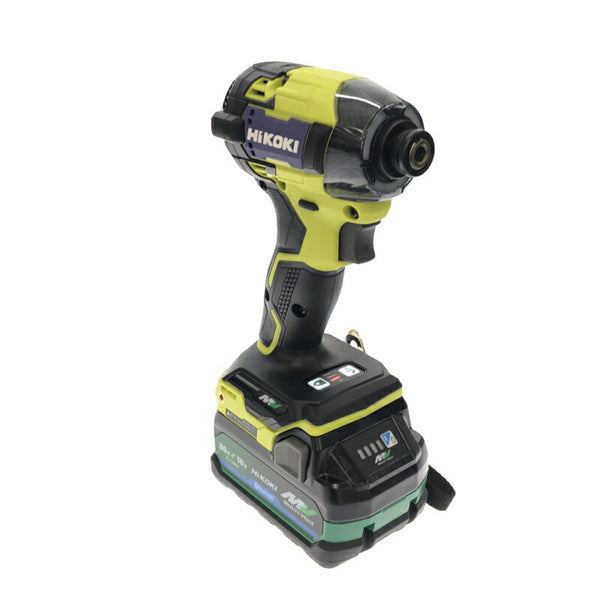 ☆未使用品☆HiKOKI ハイコーキ 36V コードレスインパクトドライバー WH36DD(2XHYSZ) 黄色/スパイダーイエロー フルセット 充電式 - 5